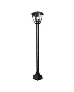 Outdoor Light SELENE 1xE27, IP44, 16.5x110 cm, aluminum/glass, black