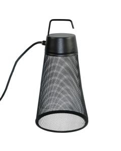 Outdoor Latern Bat 1xG9 18W, 2800K, 458lm, 30x30x36.5 cm, IP44, black color, metal