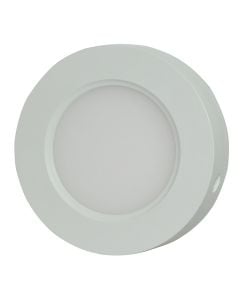 LED downlight round fmt, 6 W, 6000K, 25000 hrs, 90-265 V AC, 12x3.5 cm