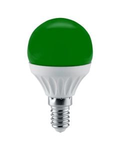 Llambë LED TRIO E14, 4W, 230 V, 25000 h, jeshil, Ø4.5x8 cm