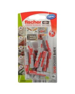 Fischer upa plastike universale  DUOPOWER 8 x 40