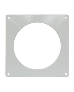 PVC Wall Plate with hole Ø125mm