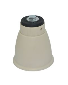 Këmbë mbajtëse Genius Ø 10 cm, H10-14 cm, 1000kg, ngjyrë fildishtë