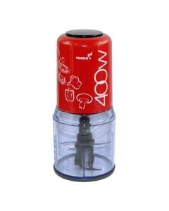 Fuego multi chopper HFP-501, 400 W, 500 ml, red