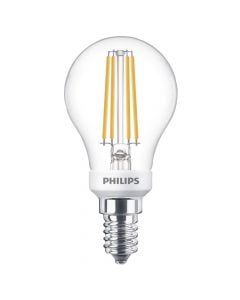 Llambe LED Philips 6W, E14, 470 lm, 2700 K, 15000 hrs, P45, A+