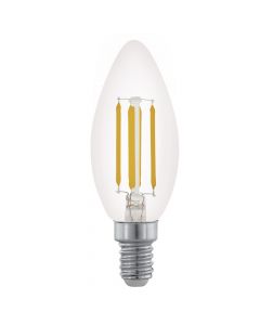 Llambë LED EGLO Klasik E14, 1x3.5W, 350 lm, 2700K, qiri, 25000Hrs, 220-240V