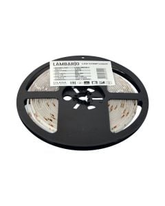 LAMBARIO-ECOLINE-4.8W-60LED-3528-RED-12VDC-IP54-LED STRIP LIGHT