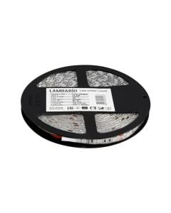 LAMBARIO-ECOLINE-14.4W-60LED-5050-BLU-12VDC-IP54-LED STRIP LIGHT