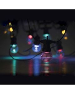 LED light string EMOS 10 glob LED, 2.25 W, 5m, RGB, IP44, 230 V, 50000 hrs