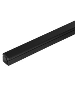 PVC trunking 16x16x2000 mm, Black