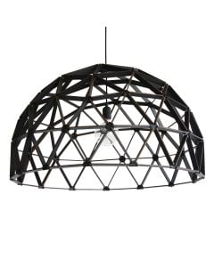 Pending Lamp Koepellamp E27, 1x75 W, Ø75xH100 cm, metal, black color