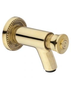 Self closing Artistic water tap with bronze decor, 1/2" M, with rosette