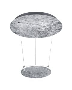 Ndricues I varur 'Zenit' SMD LED, 19 W, 1700 lm, 3000 K, Ø36xH50 cm, metal/plastik, ngjyrë argjendi, IP20