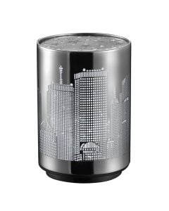 Ndriçues tavolin 'Gump', 1x28W SMD LED,  RGB, Ø8x11.5 cm, metal, ngjyrë kromi, IP20