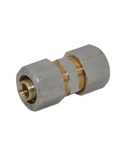 Simetric bronze union for multilayer pipes D16