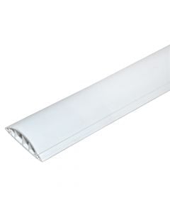 PVC trunking, with climbing, 75x18x2000 mm, white