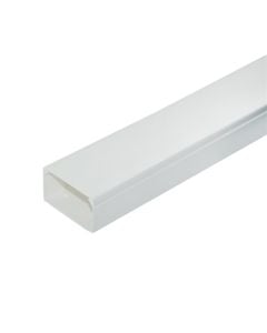 PVC trunking, 80x40x2000  mm, white