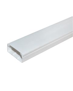 PVC trunking, 100x40x2000 mm, white