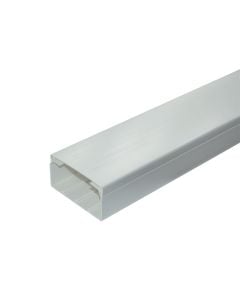 PVC trunking, 120x60x2000 mm, white