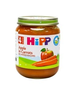Pure me mollë dhe karrotë për bebe mbi 4 muajsh, HiPP