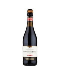 Verë, kuqe, Lambrusco, Emilia, Cavicchioli, 7.5% alkool, 75 cl