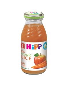 Lëng organik me mollë dhe karrotë për bebe, HiPP Organic