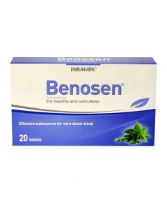 Nutritional supplement, Benosen, which promotes sleep.