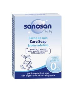 Sapun për kujdesin ndaj lëkurës së bebeve, Sanosan Care Soap