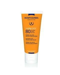 Invisible sun protection cream, IsisPharma UveBlock® SPF 80+ Invisible