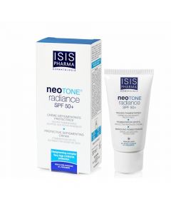 Krem me veprim intensiv për mbrojtjen e lëkurës ndaj diellit dhe reduktimin e njollave të errëta, IsisPharma Neotone® Radiance SPF 50+, 30 ml