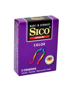 Prezervativë, Sico Color, 3 copë