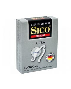 Prezervativë, Sico Extra Safe, 3 copë