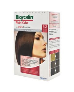 Bojë flokësh me përmbajtje bimore, Bioscalin® 5.3 Golden Light Brown