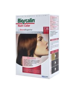 Bojë flokësh me përmbajtje bimore, Bioscalin 7.36 Hazelnut