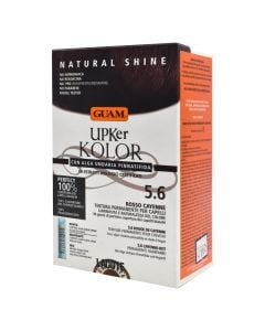 Bojë flokësh, 5.6 Cayenne Red, Guam UPKer Kolor