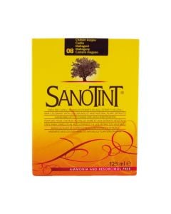 Bojë flokësh, 08 Mahogany, Sanotint