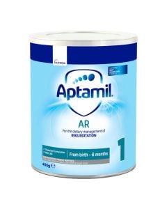 Formulë qumështi për bebe të sapolindura, për lehtësimin e simptomave të regurgitimit, Milupa Aptamil AR1, 400 g