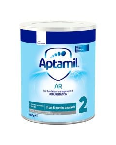 Formulë qumështi për bebe, për lehtësimin e simptomave të regurgitimit, Milupa Aptamil AR2, 400 g
