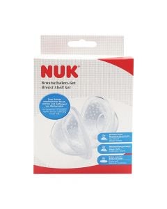 Set with silicone cups for the protection of breasts during breastfeeding, NUK Breast Shell Set