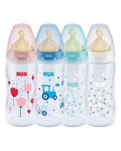 Shishe për bebe me tregues të temperaturës, NUK® First Choice 300 ml