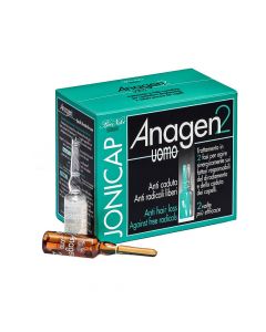 Ampoules for the treatment of hair loss symptoms, for men, BioNike Jonicap Anagen 2 Man, 12x6 ml