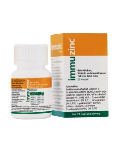 Zinc-containing nutritional supplement, to boost immunity, Immun Zinc