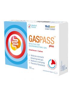 Suplement Gaspass plus, efektiv për gazrat gastrointestinalë
