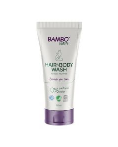 Shampo për flokët dhe trupin, Bambo Nature, 150 ml