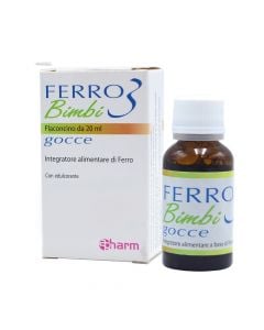 Nutritional supplement with iron content, for children, Ferro3 Bimbi