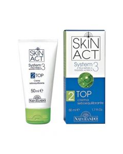 Krem për lëkurë të yndyrshme me tendencë akneike, Skin Act Top, System 3