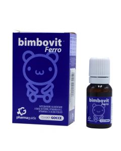 Nutritional supplement drops, for children, Bimbovit Ferro Drops