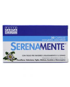 Suplement ushqimor, Serenamente, që ndihmon në sistemin nervor dhe gjumin.