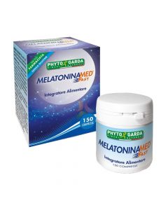 Nutritional supplement, Melatonin MED Fast, which promotes sleep.