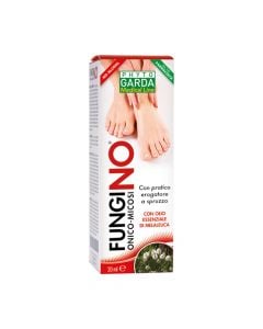 Fungino Spray Onico-Micosi, Phyto Garda Medical Line, with tea tree essential oil.